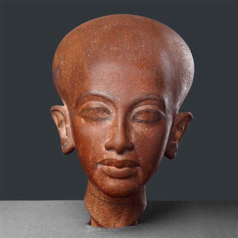 Head of princess, daughter of Akhenaten – The Egyptian Museum in Cairo ...