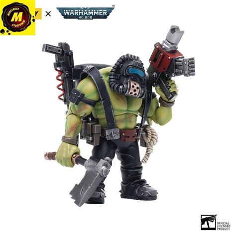 Joytoy Warhammer 40K Ork Kommandos Dakka Boy Snarit 1/18 Af - DIA MAY228141 - Mindtaker Miniatures