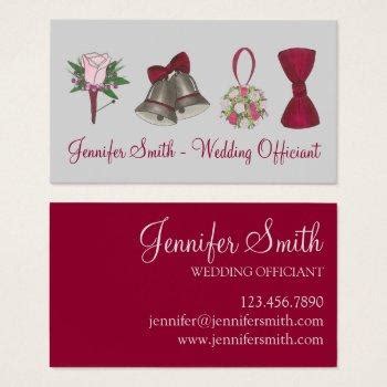 Wedding Officiant Business Cards | Business Cards 100