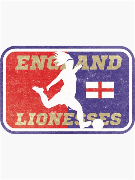 "England Lionesses Football Logo " Sticker for Sale by yourcustop ...