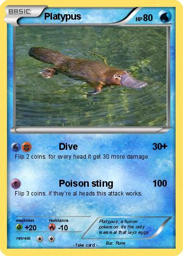 Pokémon Platypus 58 58 - Dive - My Pokemon Card