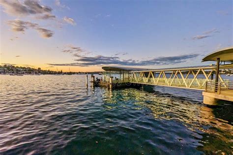 Rose Bay Wharf, Sydney Harbour, Australia Stock Image - Image of public ...