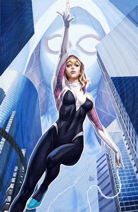 Stanley Artgerm Lau | Spider gwen, Marvel spider gwen, Marvel girls