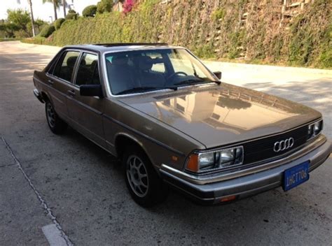 Audi 5000 C2 1980 - 1983 Sedan :: OUTSTANDING CARS