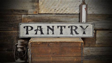 Pantry Sign | Pantry sign, Wooden pantry, Kitchen signs