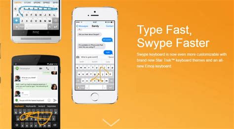 Swype Keyboard Adds Star Trek keyboard Themes, Emoji keyboard and More ...