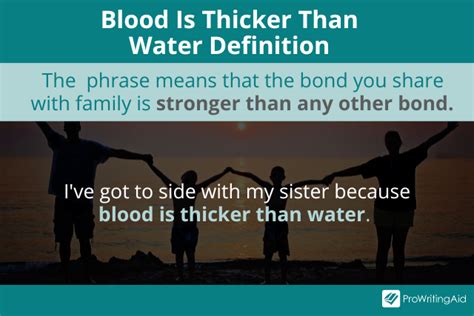 Blood Is Thicker Than Water: Definition, Meaning, Origin, and Examples