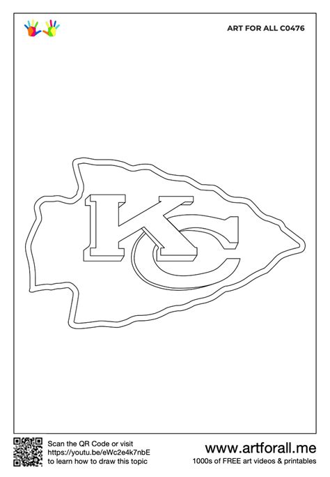 How to draw Kansas City Chiefs Logo [NFL Team]