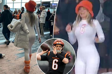 Jake Browning’s girlfriend, Stephanie Niles, embraces ‘insane’ Bengals ride as outfit goes viral ...