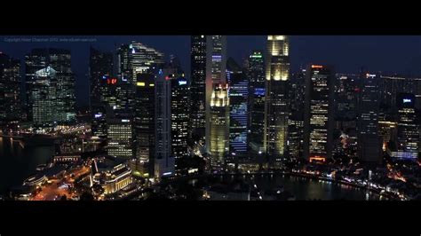 Singapore By Night 1080P - YouTube