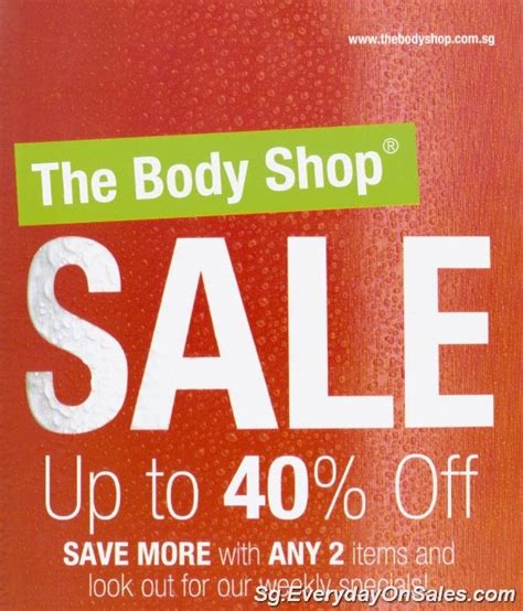 The Body Shop Sale - SG.EverydayOnSales.com