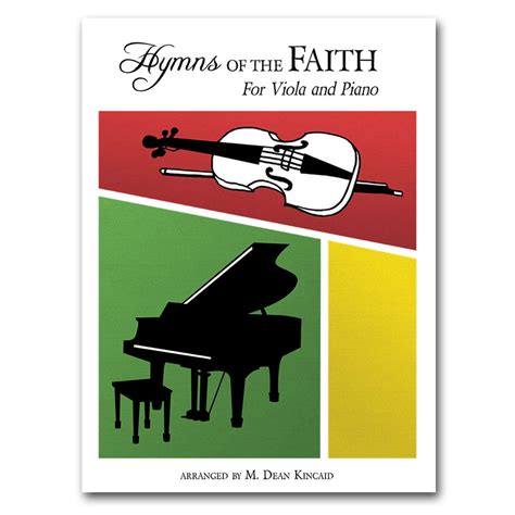 Hymns of the Faith for Viola and Piano - Ziesemer Family Publishers