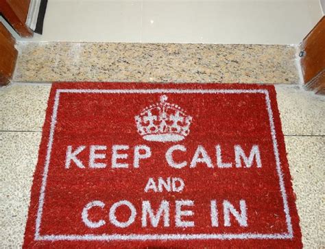 Keep Calm and Come In Door Mat » Gadget Flow