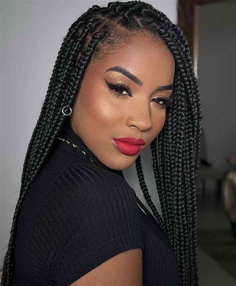 40 Box Braids Hairstyles for Black Women (2023 Trends) (2023)