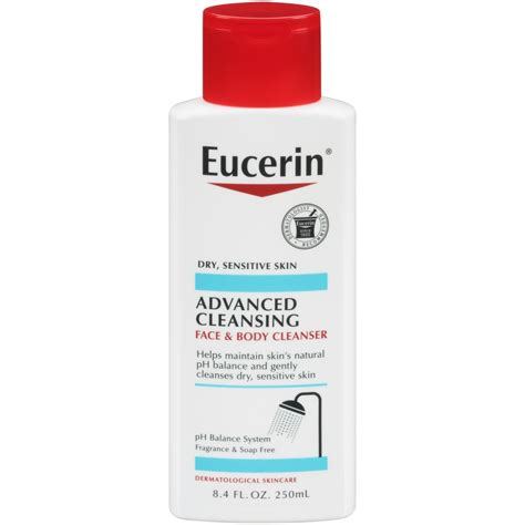 Eucerin Advanced Cleansing Body And Face Wash, 8.4 Oz 8.4 oz | Shipt