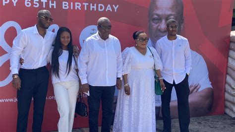 How John Mahama marked his 65th birthday - Adomonline.com