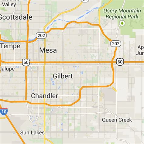 Map Of Gilbert Az - quotes for loss of dog