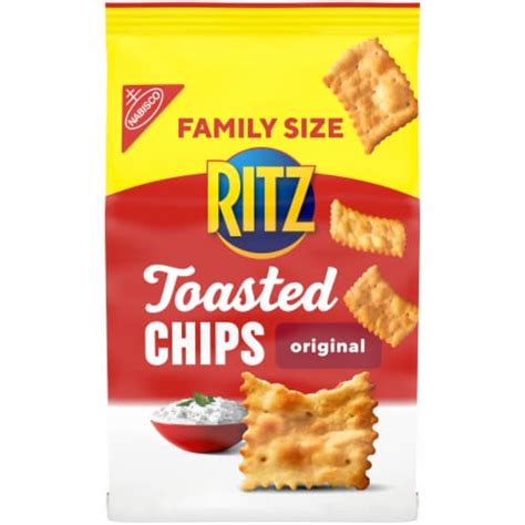 Ritz Toasted Chips Original Crackers Family Size, 11.4 oz - Fry’s Food ...