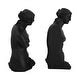 Sagebrook Home Polyresin Greek Goddess Bookends - A Touch of Mythical ...