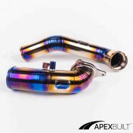 APEXBUILT® BMW B58 GEN 1 TITANIUM CHARGE PIPE KIT (2015-18) - n54Tuning.com