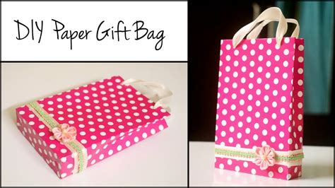 Homemade Paper Gift Bags