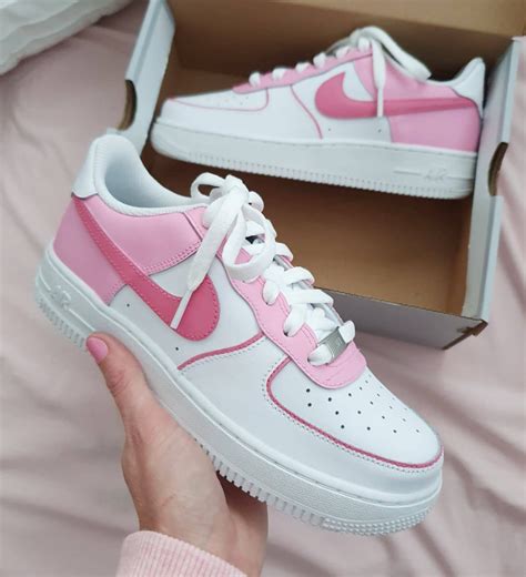 Nike Air Force 1 'pink' - Etsy