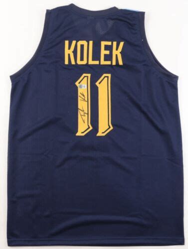 Tyler Kolek Marquette Golden Eagles Signed Jersey New York Knicks ...