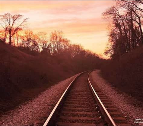 "Train Track Sunset" !! By C. S. Hightower Photography !! Nostalgia Photography, Train Tracks ...