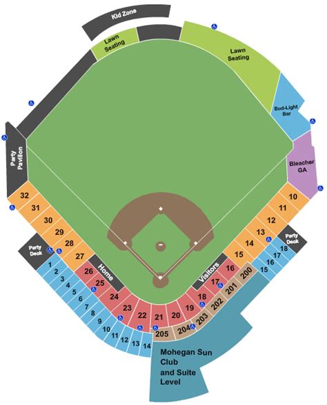 Railriders Stadium Seating Chart