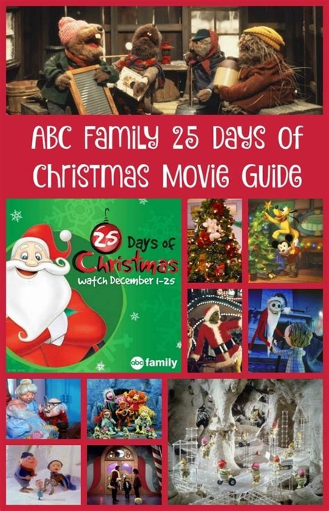 ABC Family 25 Days of Christmas Movie Guide