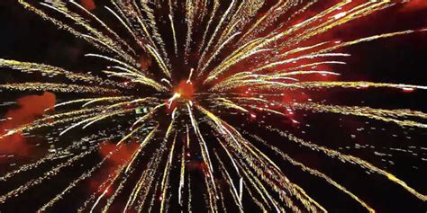 Fireworks Filmed With A Drone Are Absolutely Spectacular