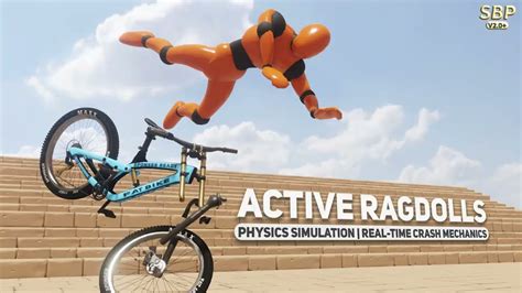 Active Ragdoll Simulation - Simple Bicycle Physics [UNITY] - YouTube