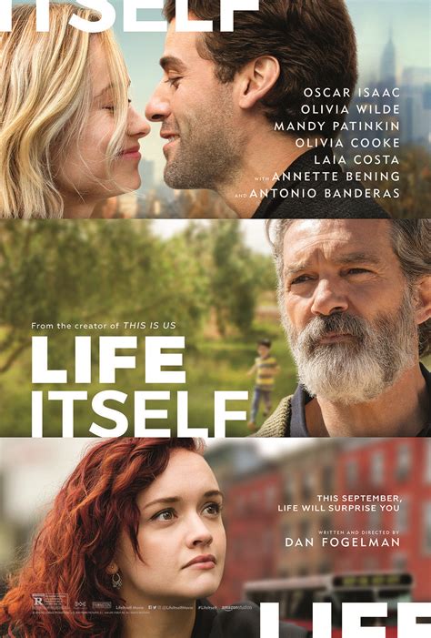 LIFE ITSELF starring Oscar Isaac, Olivia Wilde, Mandy Patinkin, Olivia Cooke, Laia Costa ...