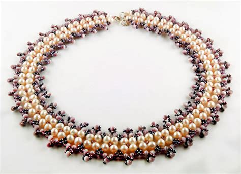 Free pattern for beaded necklace Anetta | Beads Magic