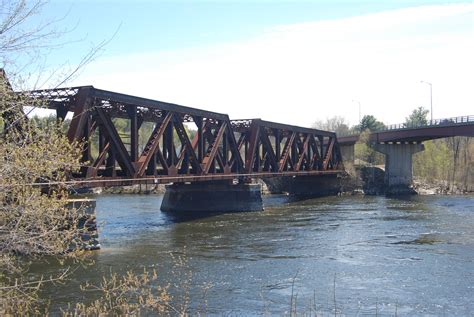 Merrimack River Bridge | This impressive iron truss bridge c… | Flickr