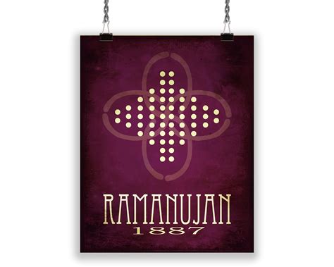 Srinivasa Ramanujan Prime Numbers Math Art Print, Mathematics Decor – Megan Lee Studio