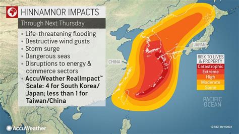 Typhoon Hinnamnor to bring catastrophic flooding, wind damage to parts ...