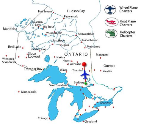 Charter Flights To Cochrane Ontario