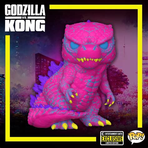 2022 NEW Godzilla and Mothra Black Light Funko Pops! EE Exclusive