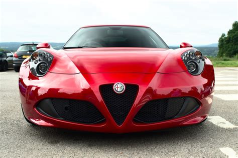 Red Alfa Romeo 4C HD wallpaper | Wallpaper Flare