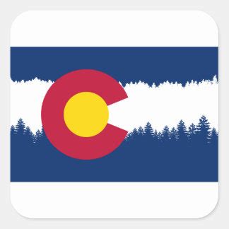 Colorado Flag Stickers | Zazzle