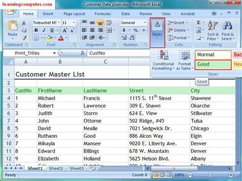 Microsoft Excel Tutorial - Page Layout Tab in MS Excel | IT Online Training