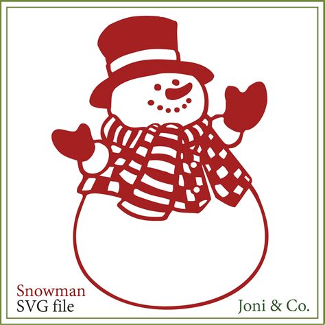 Christmas SVG Snowman Svg Christmas Cards Printable Iron on - Etsy UK