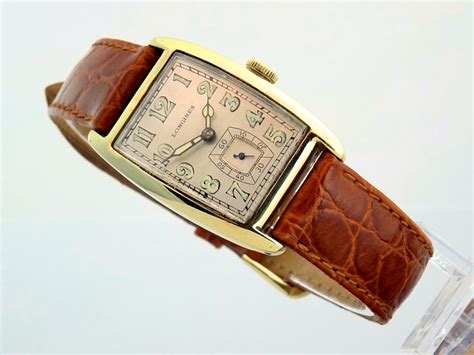 Longines 14K 15 Jewels Cal.10.26 Manual Wind 1933 | Vintage Gold Watches