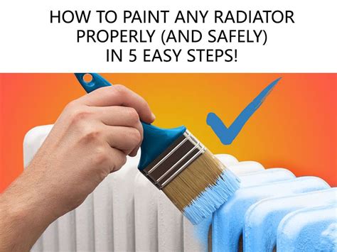 How to paint a radiator without removing it – Artofit