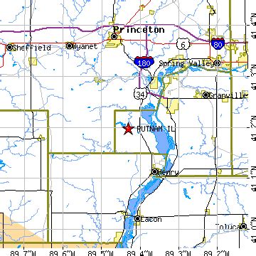 Putnam, Illinois (IL) ~ population data, races, housing & economy