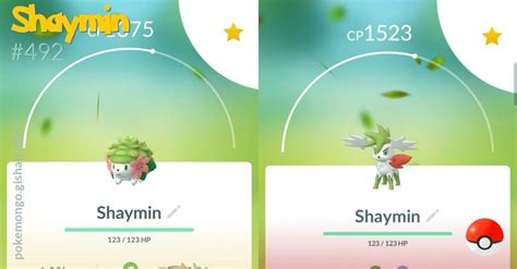 Shaymin - Pokemon Go