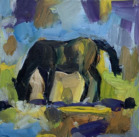 Horse Painting Horse Abstract Painting Horse Oil Painting Horse Wall ...