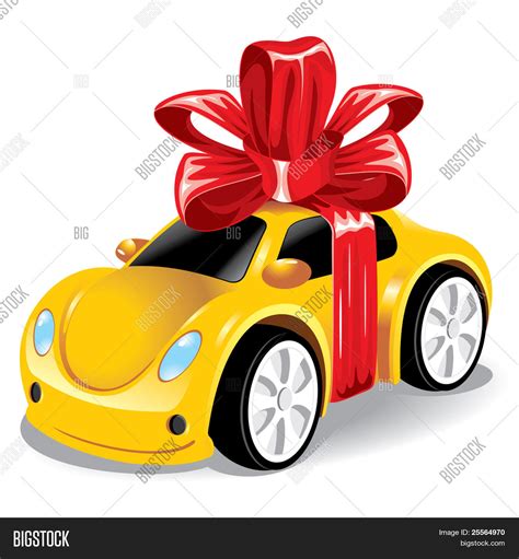 Car Gift You, Vector Vector & Photo (Free Trial) | Bigstock