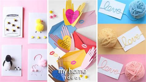 หลากไอเดีย DIY การ์ดที่ใครๆ ก็ทำเองได้ - my home